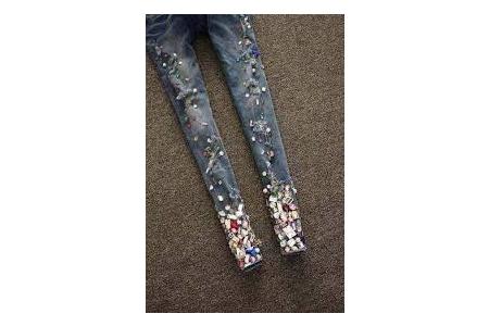 Отзыв на Джинсы AliExpress  New fashion 2014 hole decoration slim skinny jeans